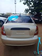 A picture of Uber standard manual 2007 Hayundai accent with Belgium engine chilling