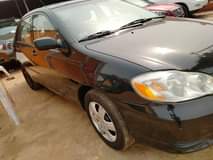 A picture of FOREIGN USED TOYOTA COROLLA 2003 3 3M BUY AND TRAVEL
