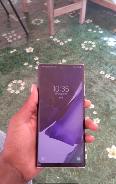 A picture of Samsung Galaxy Note 20ultra