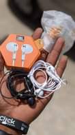 A picture of JBL earphones