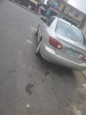 A picture of Superclean Corolla 2004 model Belgium engine smart gear transmission AC