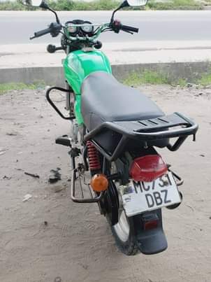 A picture of Tvs star 125 inakuja na bei kitonga sana yani Laki