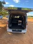 A picture of toyota hiace van