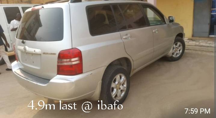 A picture of Toyota Highlander ibafo 4 4m last o