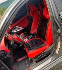 A picture of Clean Nigerian Used Grey Toyota Camry 2008 SE Repainted Leather