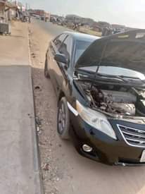 A picture of DISTRESS CAMRY MUSCLE Price 3 8 million only Contact 08125483614