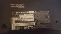 A picture of LG TV