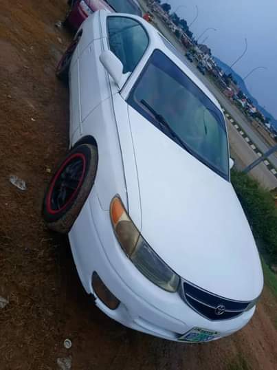 A picture of Distress Toyota Solara with v6 engine everything working fine engine