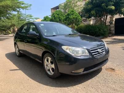 A picture of Distress Hyundai Elantra 2008 model