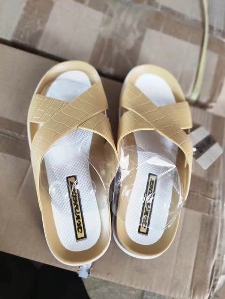A picture of slippers