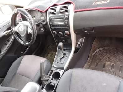 A picture of D Clean Nigerian use Toyota Corolla 2009 Model With Engine