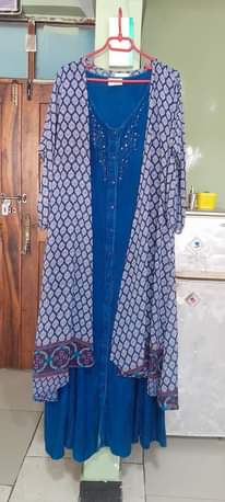 A picture of Dress wth coat full..