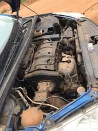 A picture of Super Clean Nigerian Used Peugeot 307 Repainted Fabric interior Sound