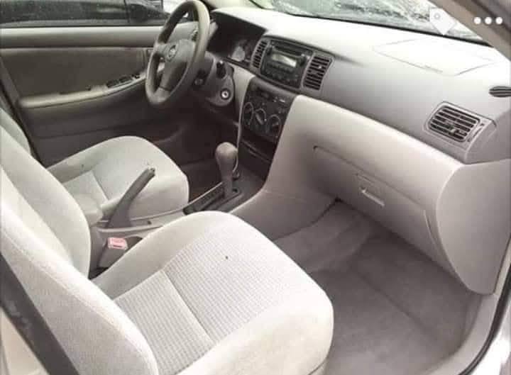 A picture of Toyota corolla