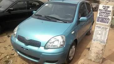 A picture of 02 model Toyota Yaris Buy and drive with gud Perfect