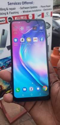 A picture of Tecno camon 12 with 64gb storage 4gb ram on sell