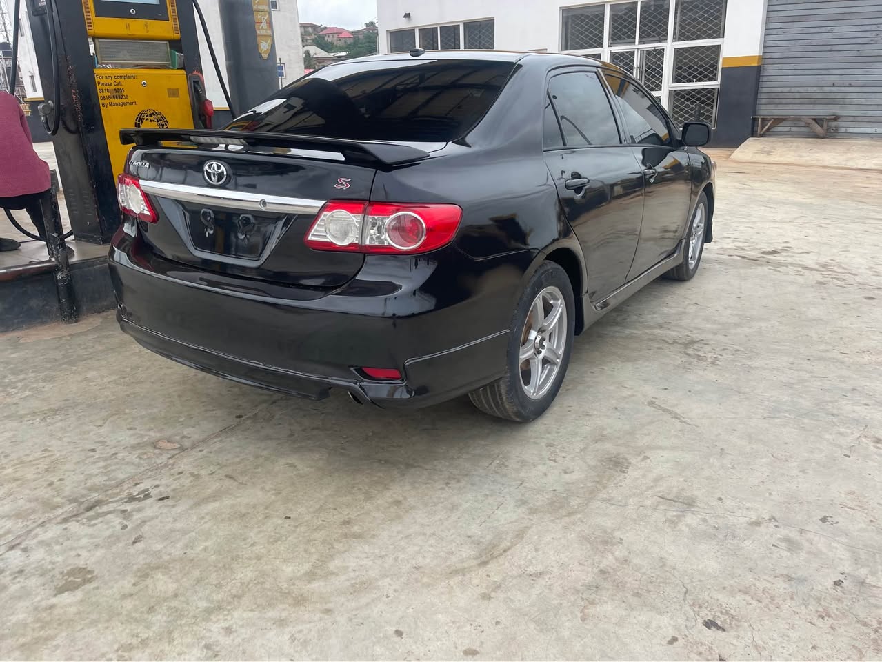 A picture of Toyota corolla 2010 ungrade to 2013sport with complete bolt with