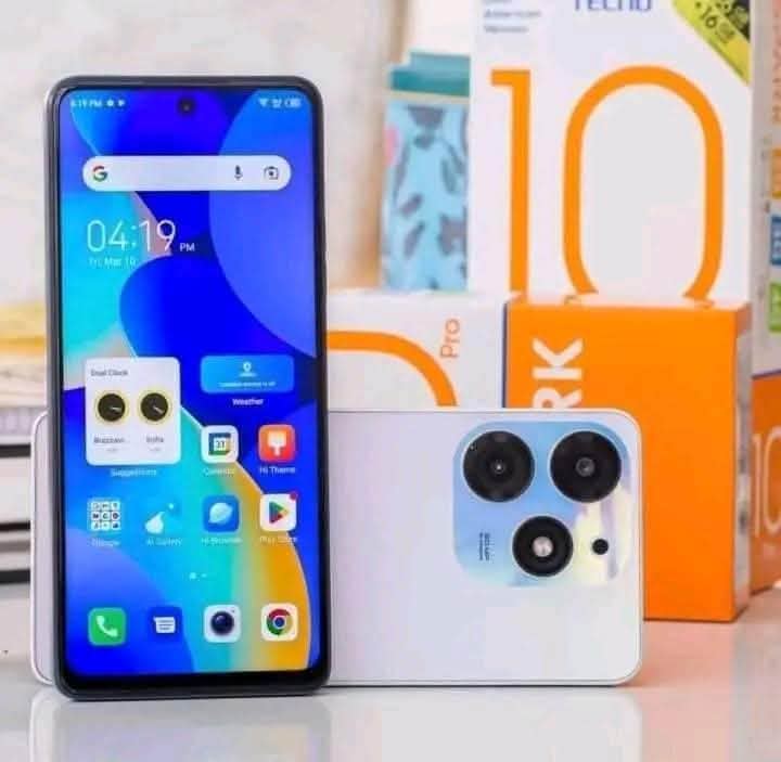 A picture of Tecno spark 10 is available for sale