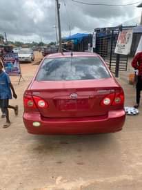 A picture of Toyota corolla 2007