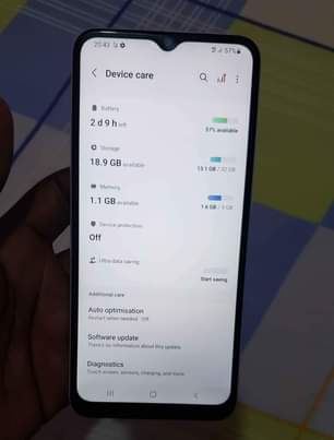 A picture of Samsung a04e