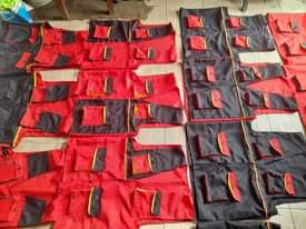 A picture of Overalls and personal protective equipment