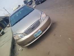 A picture of NEATLY USED 2006 MODEL TOYOTA COROLLA FIRST USER Untampered engine