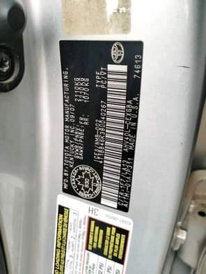 A picture of 2 2Million URGENT DISTRESS SALES Toyota Camry Hybrid 2008 Model