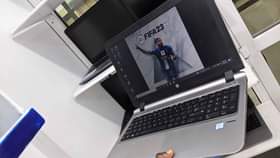 A picture of HP corei5