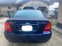 A picture of TOYOTA BANK COROLLA 2006 FOR SELL 1 350M NAIRA