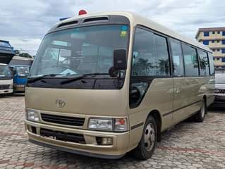 A picture of Toyota Coester Make 2002 Engine capacity 1HD FT Fuel DIESEL