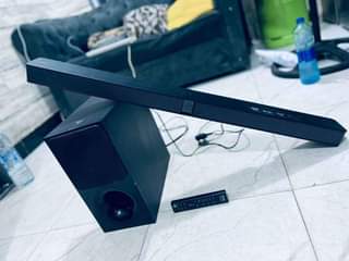A picture of Sony mziki mkubwa sana saundbar bei ni 400000