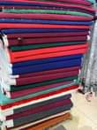 A picture of Center.wall wall.Artficial turf grass and wallpapers carpets