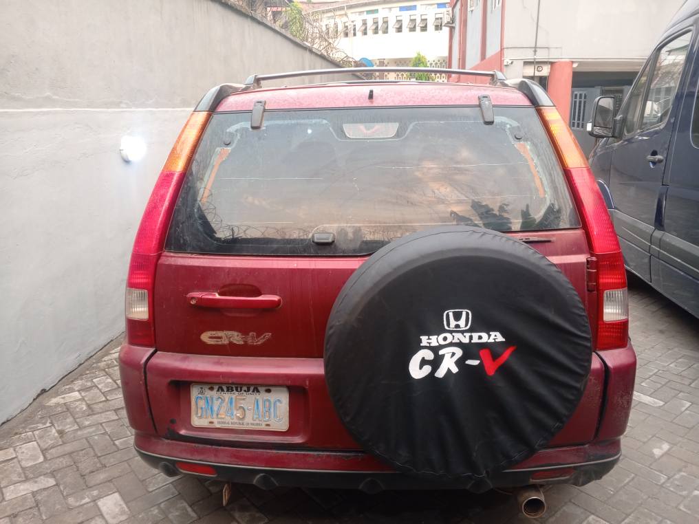 A picture of First Body Honda Crv 2004 model for sale in PortHarcourt