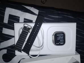 A picture of SMART WATCH FOR SELL ULTRA 9 Still new everything is