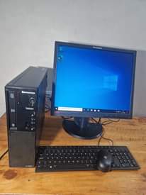 A picture of Lenovo desktop Computer Core i3