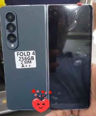 A picture of Galaxy Z Fold 4 5G Dual SIM Phantom Black 12GB