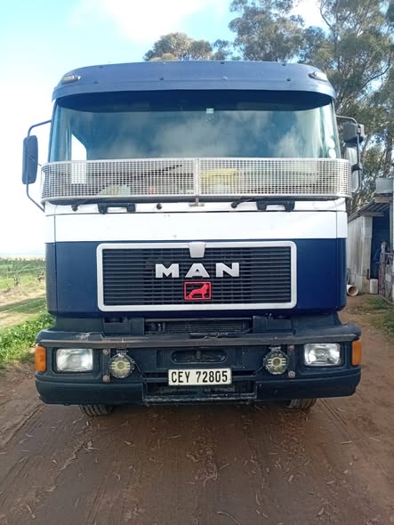 man truck
