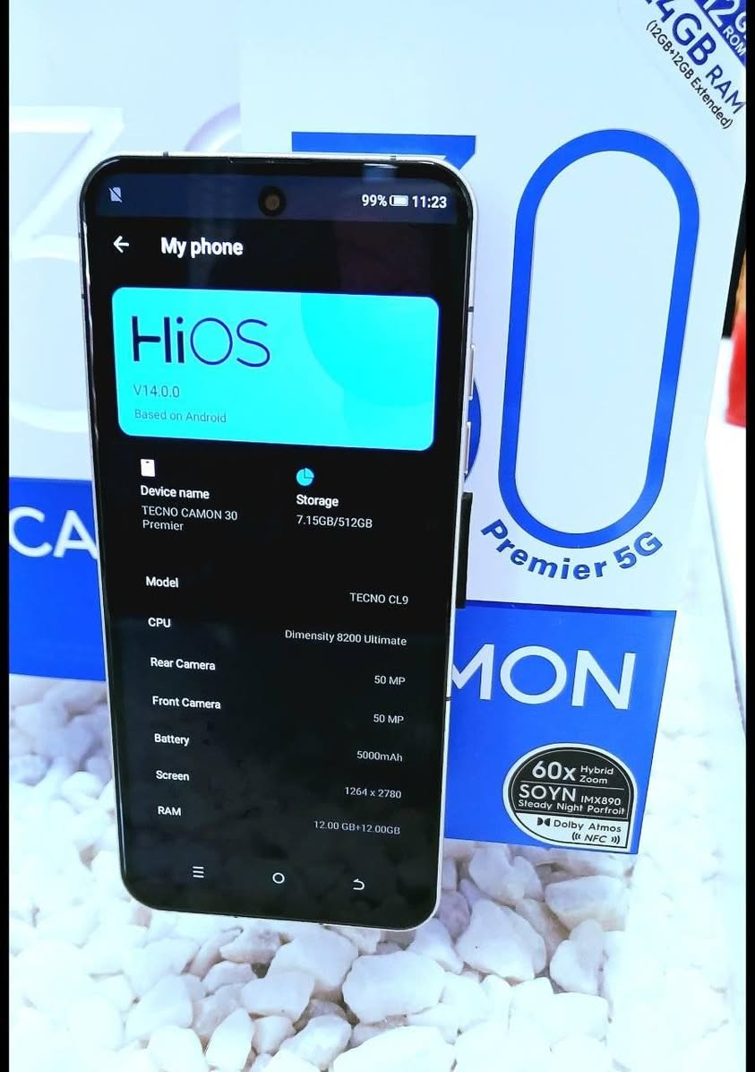 A picture of TECNO camon 30 premier