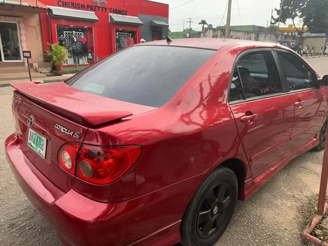 A picture of 8month registered Toyota Corolla sport Catalyst intact Untempered engine gear