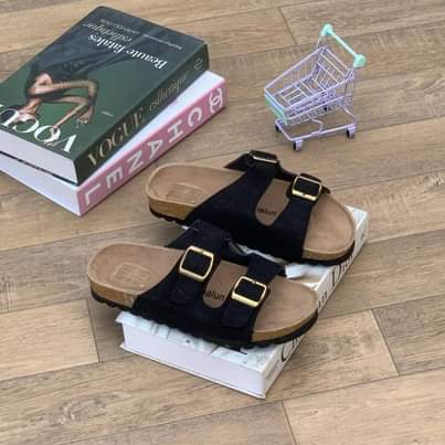 A picture of Chic Birkenstock slippers