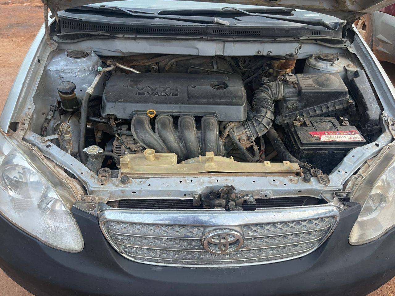 A picture of Nearly Used Toyota Corolla 2006 model painted on first body