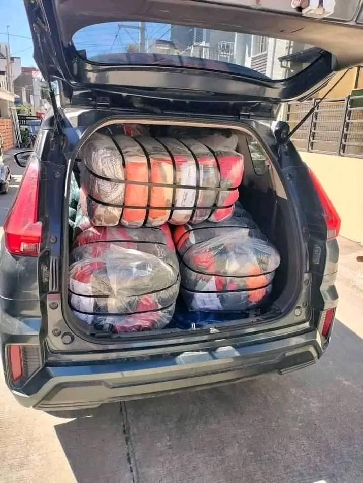 clothing bales