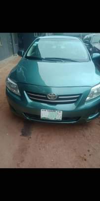A picture of Toyota Corolla in owerri
