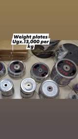 A picture of Gym fitness equipments