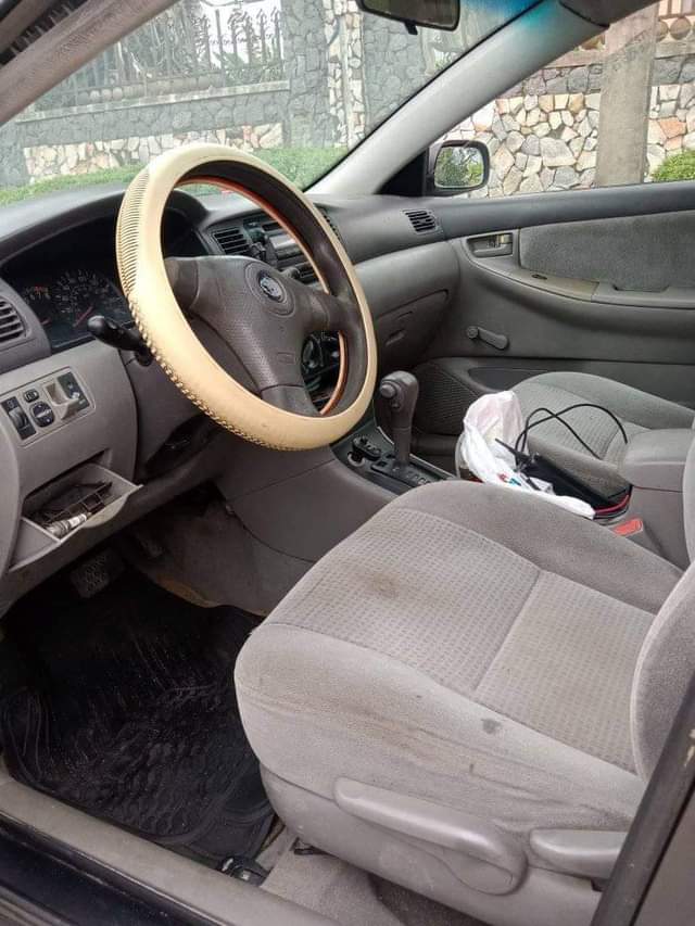 A picture of registered 05 corolla very fast fish on first body with