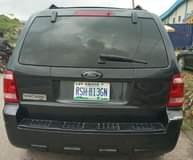 A picture of Clean Ford Escape. kubwa