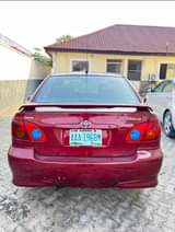 A picture of Toyota corolla sport for sale