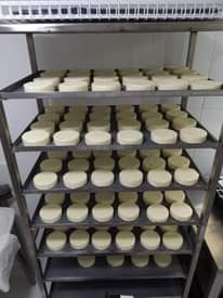 A picture of Mozzarella cheese