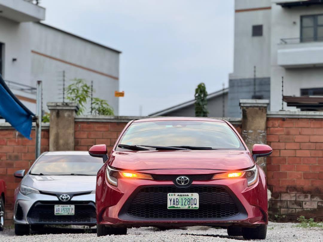 A picture of 2020 model Toyota Corolla