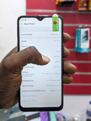 A picture of Oppo F9pro